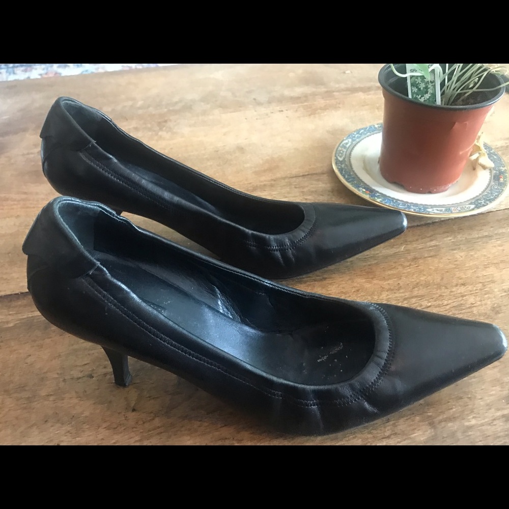PRADA SPORT Black Patent Leather Classic Pumps 8.5